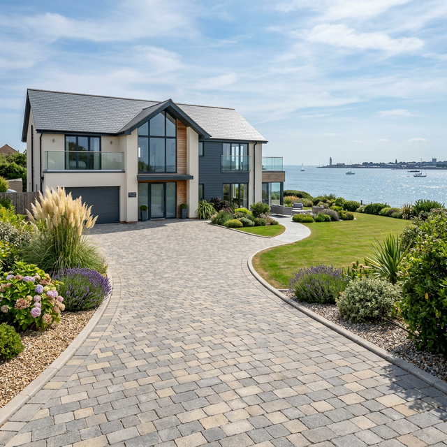 Completed premium paving project in Harwich